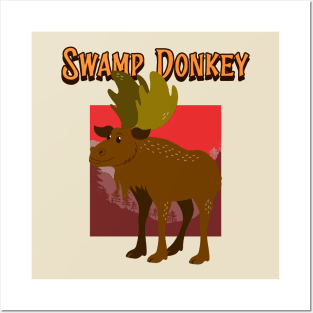 Swamp Donkey Posters and Art